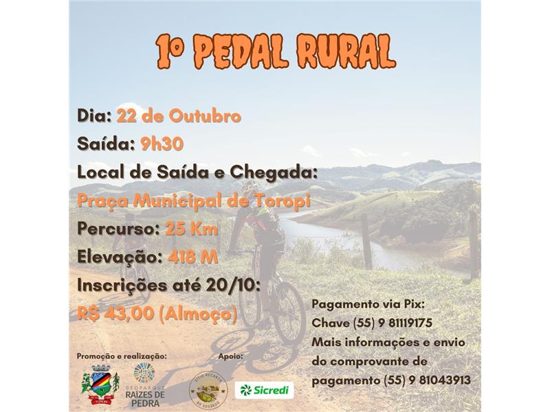 1º Pedal Rural